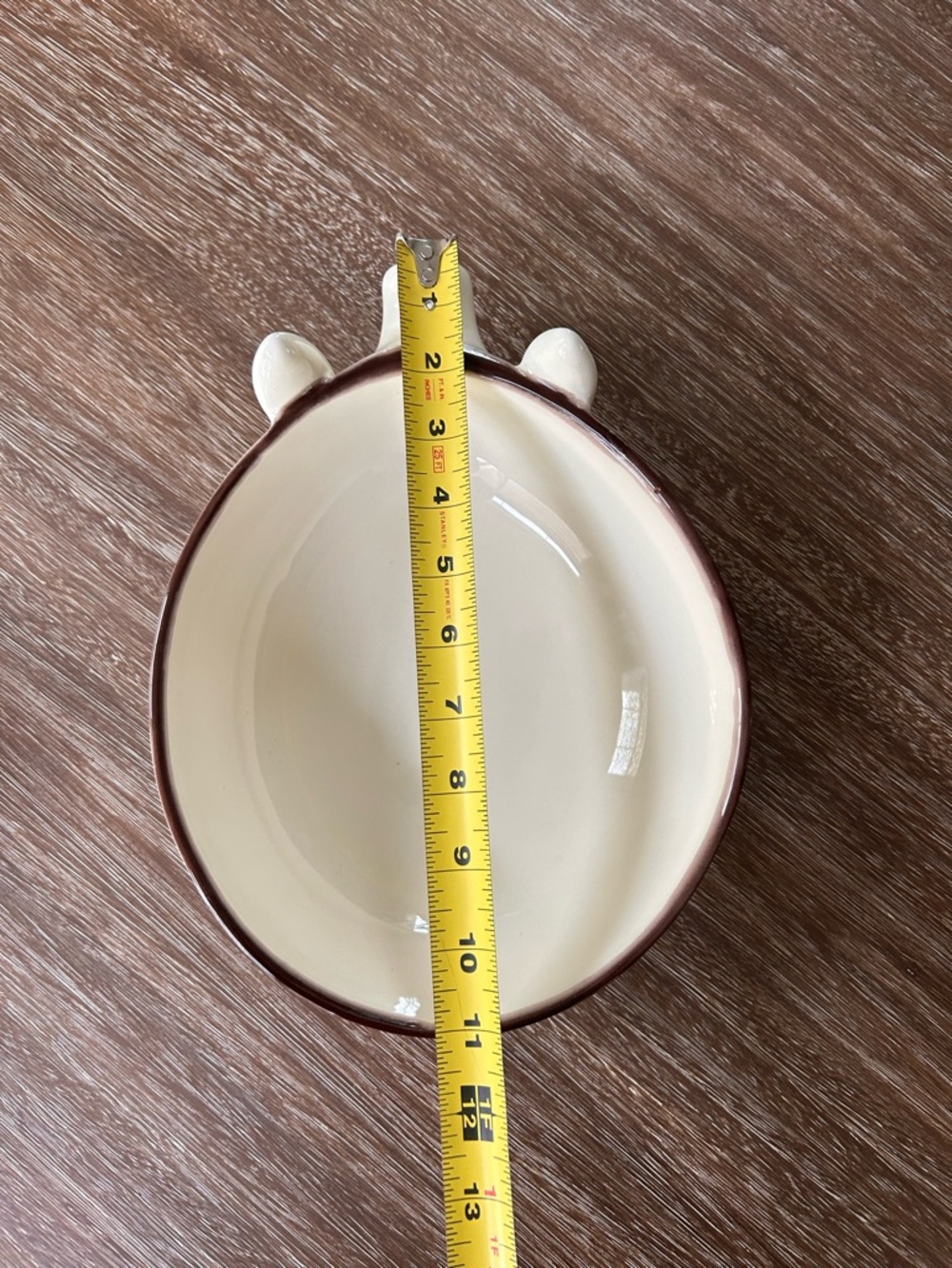 Napastyle Ceramica Set of 2 Pig Footed Serving Bowls - Picture 12 of 16